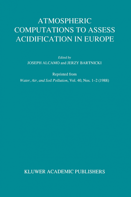 Atmospheric Computations to Assess Acidification in Europe