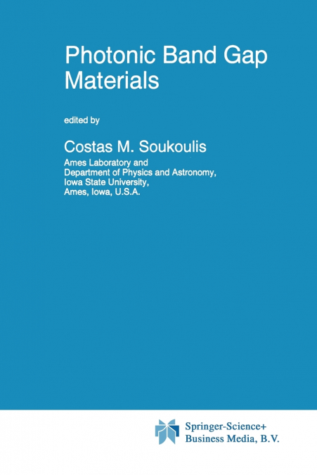 Photonic Band Gap Materials