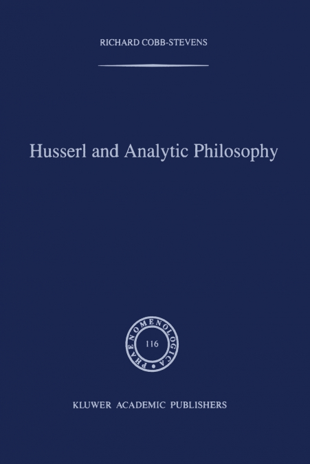 Husserl and Analytic Philosophy