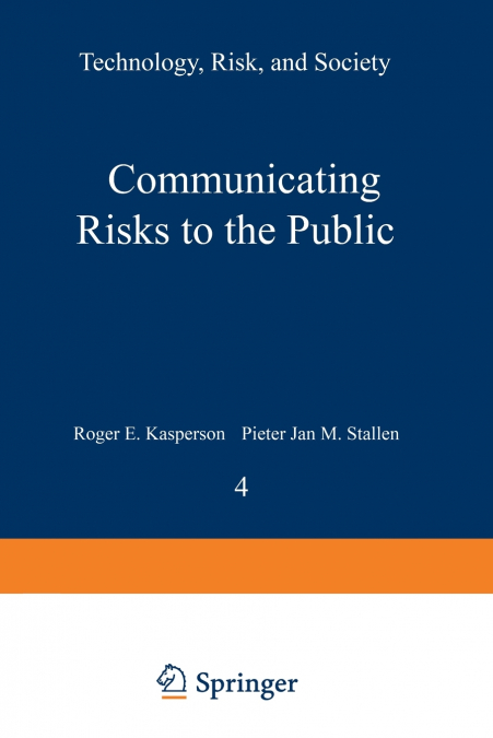 Communicating Risks to the Public