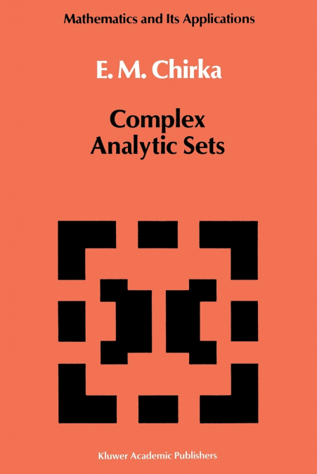 Complex Analytic Sets