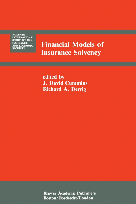 Financial Models of Insurance Solvency