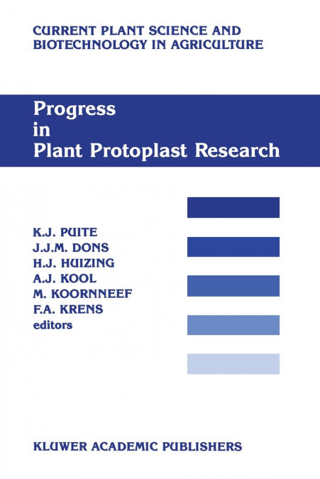 Progress in Plant Protoplast Research