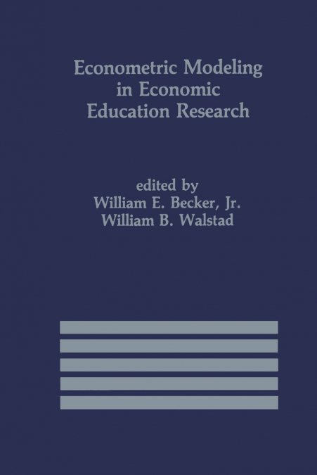 Econometric Modeling in Economic Education Research