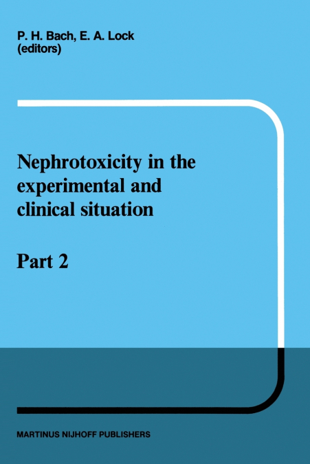 Nephrotoxicity in the Experimental and Clinical Situation