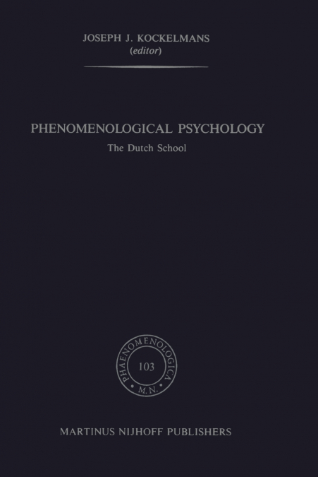 Phenomenological Psychology