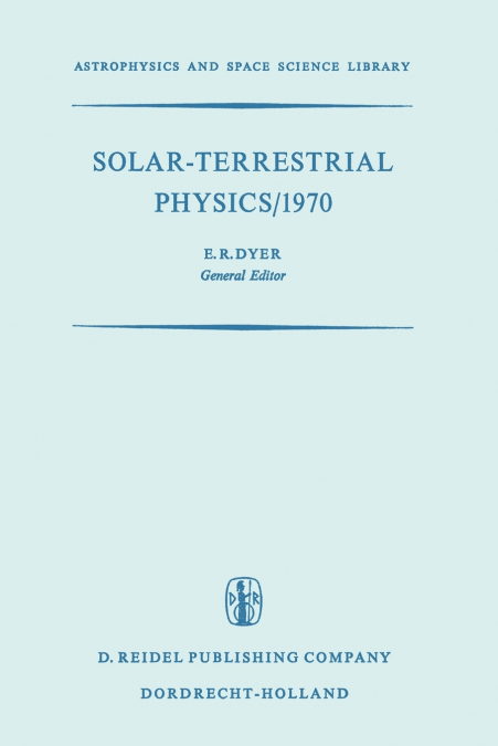 Solar-Terrestrial Physics/1970