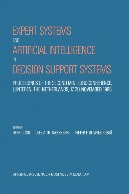 Expert Systems and Artificial Intelligence in Decision Support Systems