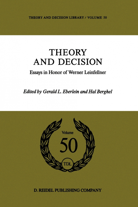 Theory and Decision