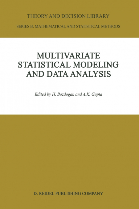 Multivariate Statistical Modeling and Data Analysis
