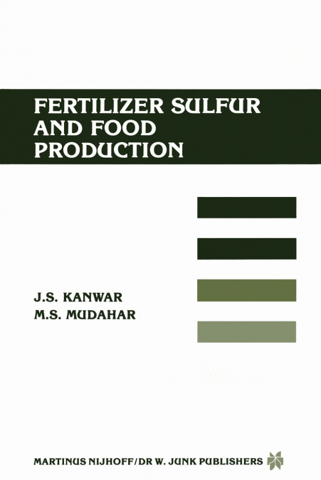Fertilizer sulfur and food production