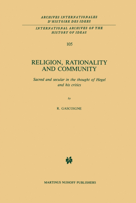 Religion, Rationality and Community