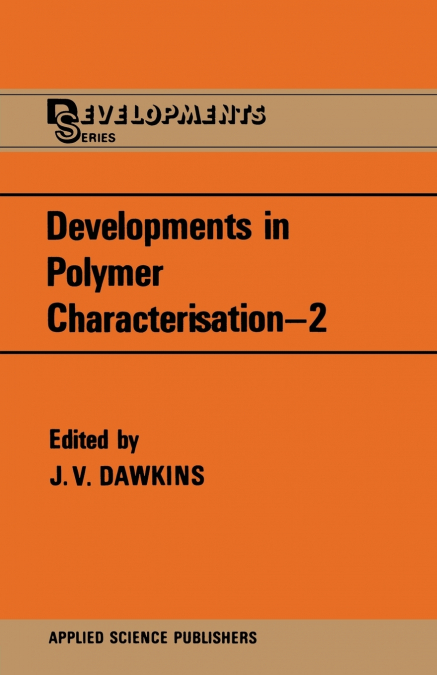 Developments in Polymer Characterisation