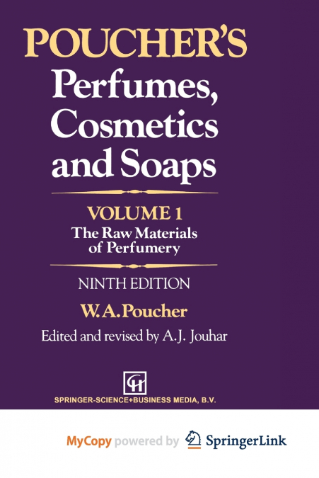 Poucher’s Perfumes, Cosmetics and Soaps - Volume 1