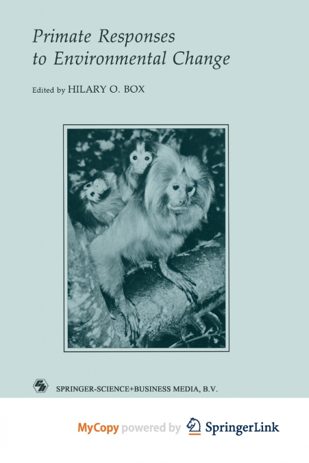 Primate Responses to Environmental Change