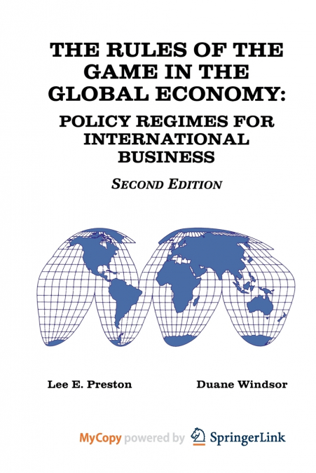 The Rules of the Game in the Global Economy