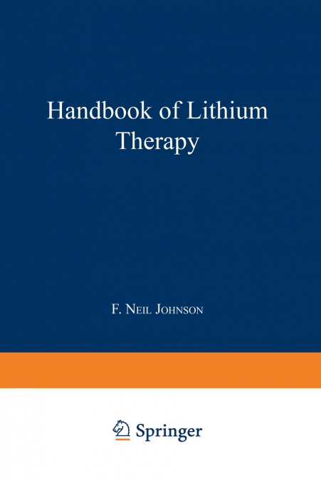 Handbook of Lithium Therapy