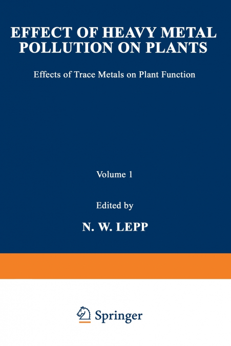 Effect of Heavy Metal Pollution on Plants