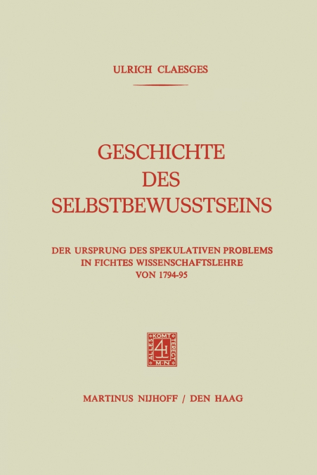 Geschichte des Selbstbewusstseins