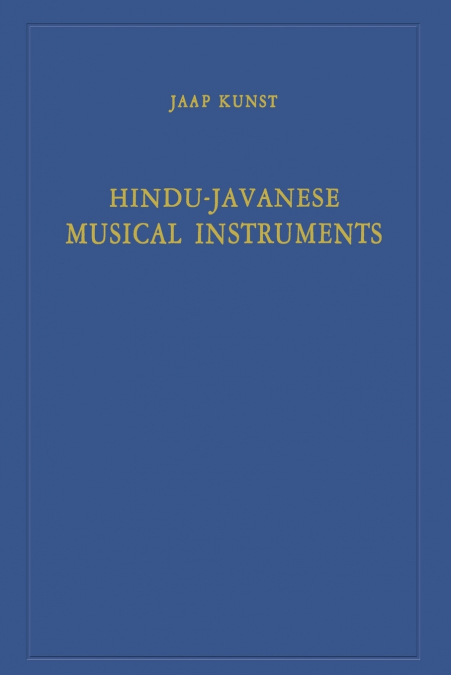 Hindu-Javanese Musical Instruments