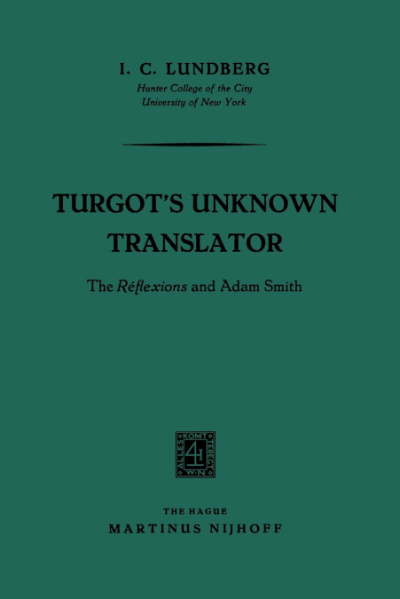 Turgot’s Unknown Translator