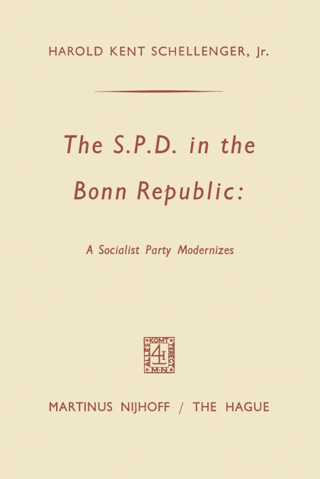 The SPD in the Bonn Republic