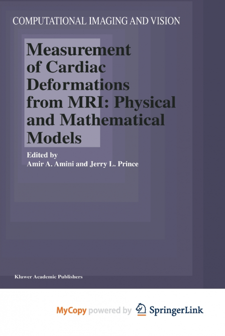 Measurement of Cardiac Deformations from MRI