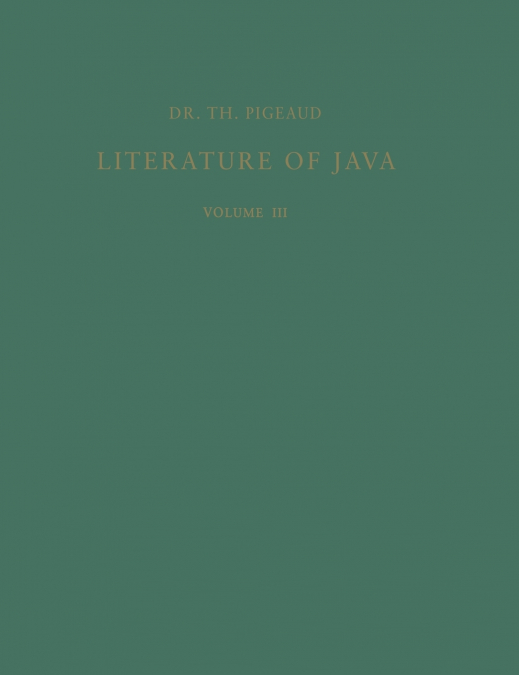 Literature of Java