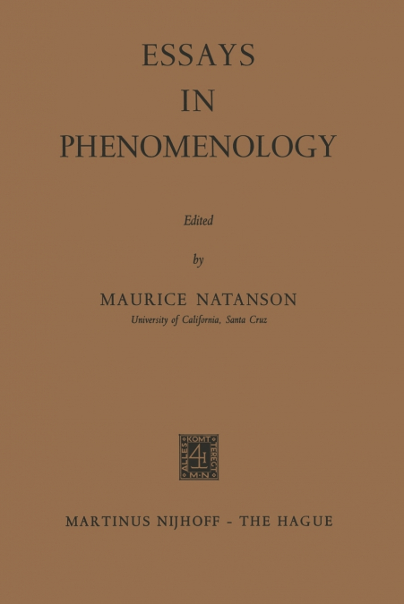 Essays in Phenomenology