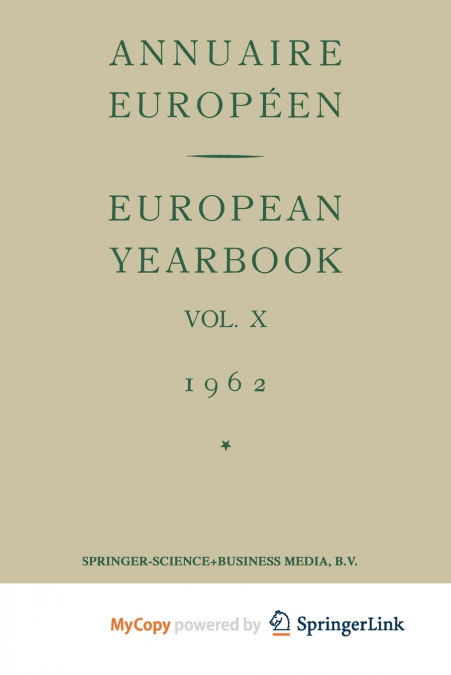 Annuaire Européen