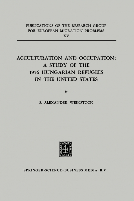 Acculturation and Occupation