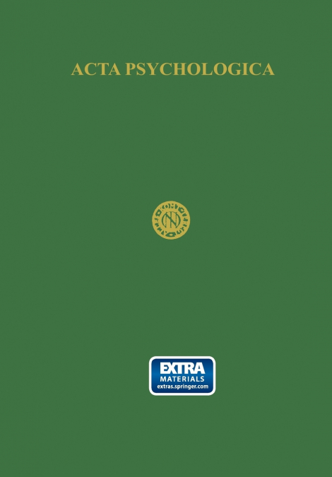 ACTA Psychologica Including Netherlands-Scandinavian Journal of Psychology
