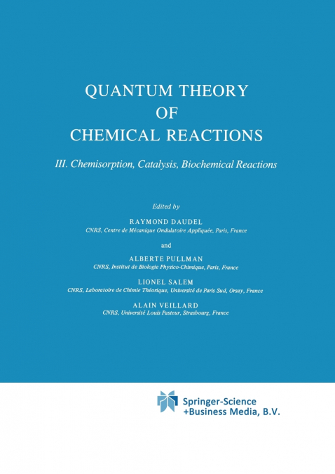 Quantum Theory of Chemical Reactions