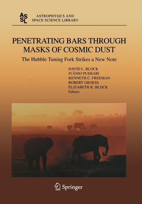 Penetrating Bars through Masks of Cosmic Dust