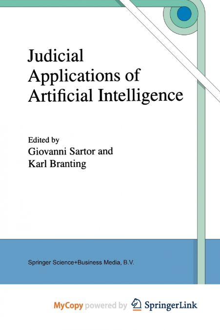 Judicial Applications of Artificial Intelligence