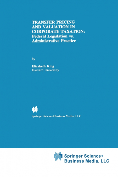 Transfer Pricing and Valuation in Corporate Taxation