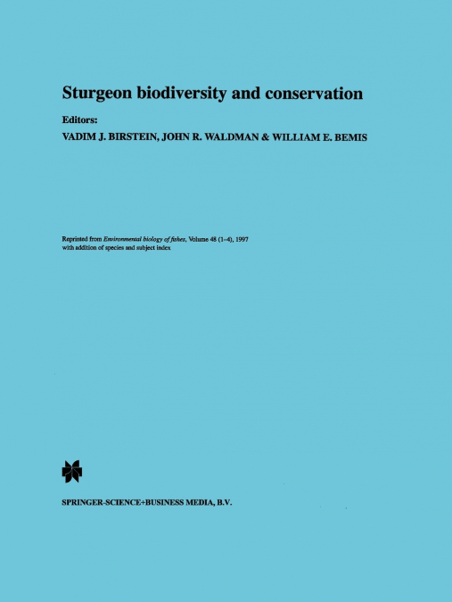 Sturgeon Biodiversity and Conservation
