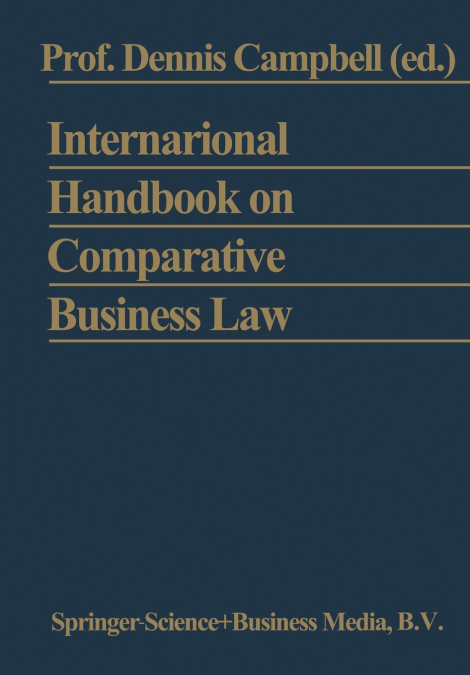 International Handbook on Comparative Business Law