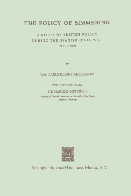 The Policy of Simmering