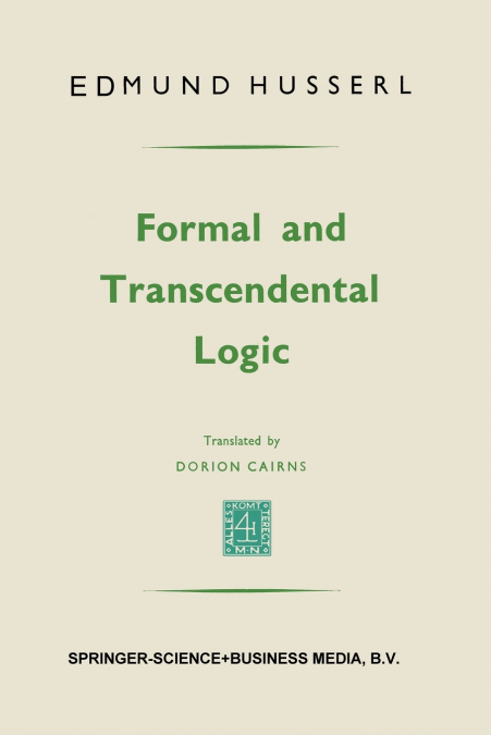Formal and transcendental logic