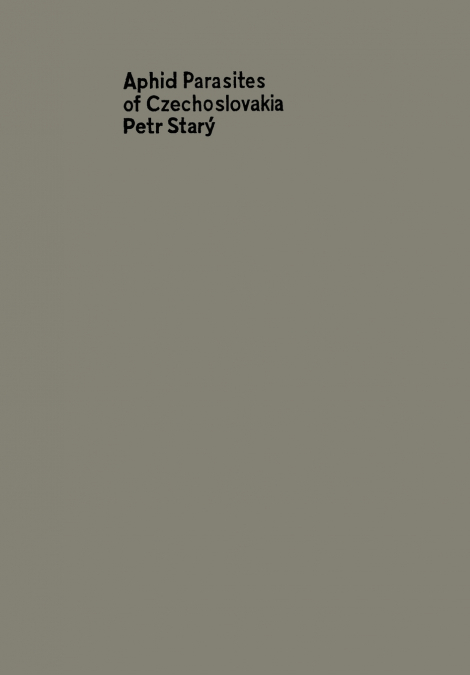 Aphid Parasites of Czechoslovakia