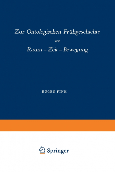 Zur Ontologischen Frühgeschichte