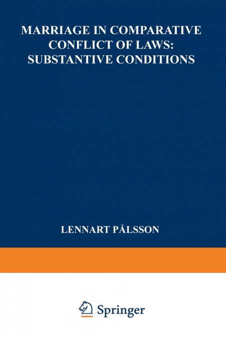 Marriage in Comparative Conflict of Laws