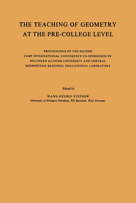 The Teaching of Geometry at the Pre-College Level