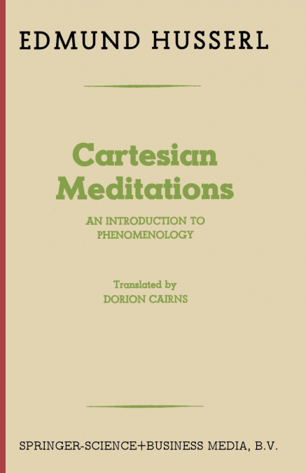 Cartesian Meditations