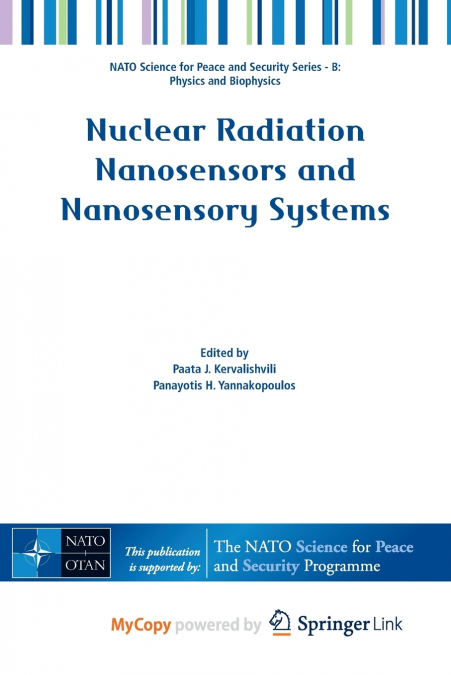 Nuclear Radiation Nanosensors and Nanosensory Systems