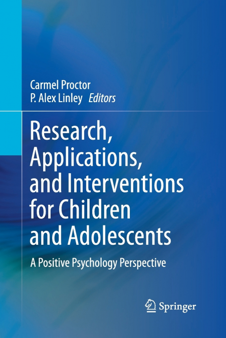 Research, Applications, and Interventions for Children and Adolescents