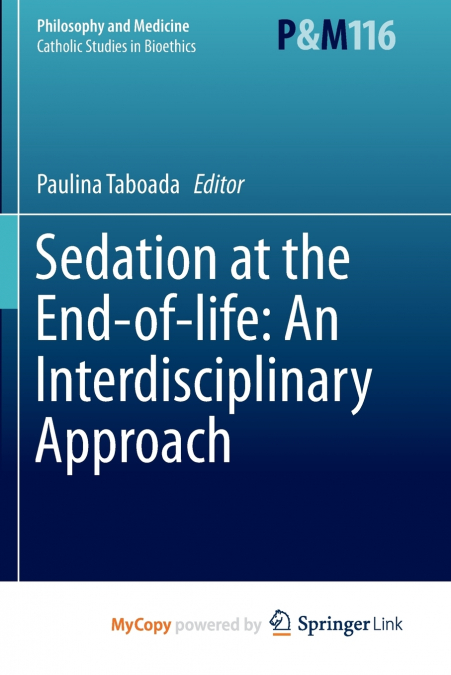 Sedation at the End-of-life