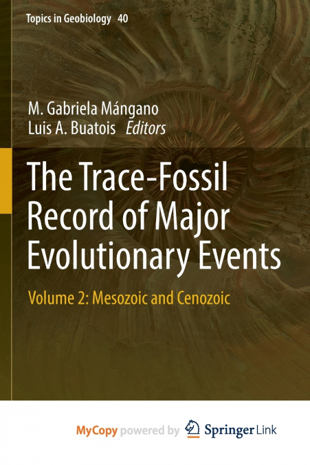 The Trace-Fossil Record of Major Evolutionary Events