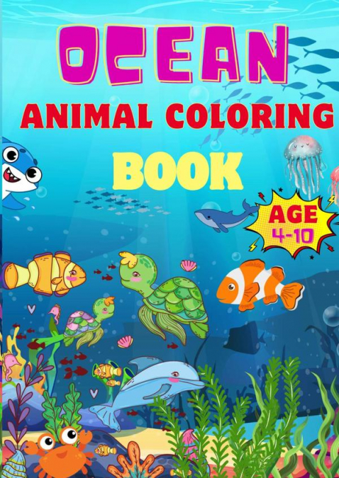 Ocean Animal Coloring Book